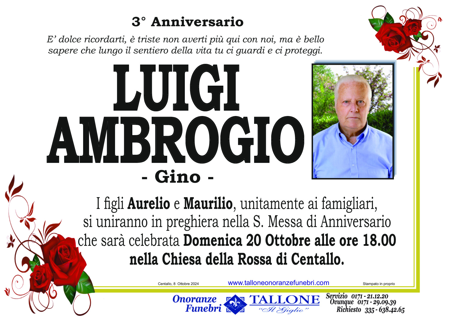 Luigi Ambrogio<small class='fs-20'><br/>- Gino -</small>